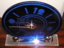 Cobalt Blue Clock