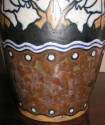 1930s Boch Stoneware Vase
