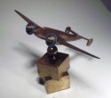 Bronze Art Deco Small Sculpture /Airplane