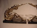 Pair of Bronze Female Bookends