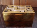 Small Art Deco Brass Box