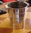 1930s Art Deco Champagne/Ice Bucket • Signed by Wellner