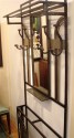 1930s French Iron Hallway Coat Rack