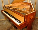 French art deco piano in the manner of Dominique circa 1933. 