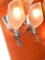 Art Deco Sconces Streamline Slip Shade Design lights