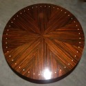 Macassar with inlay Art Deco side Table