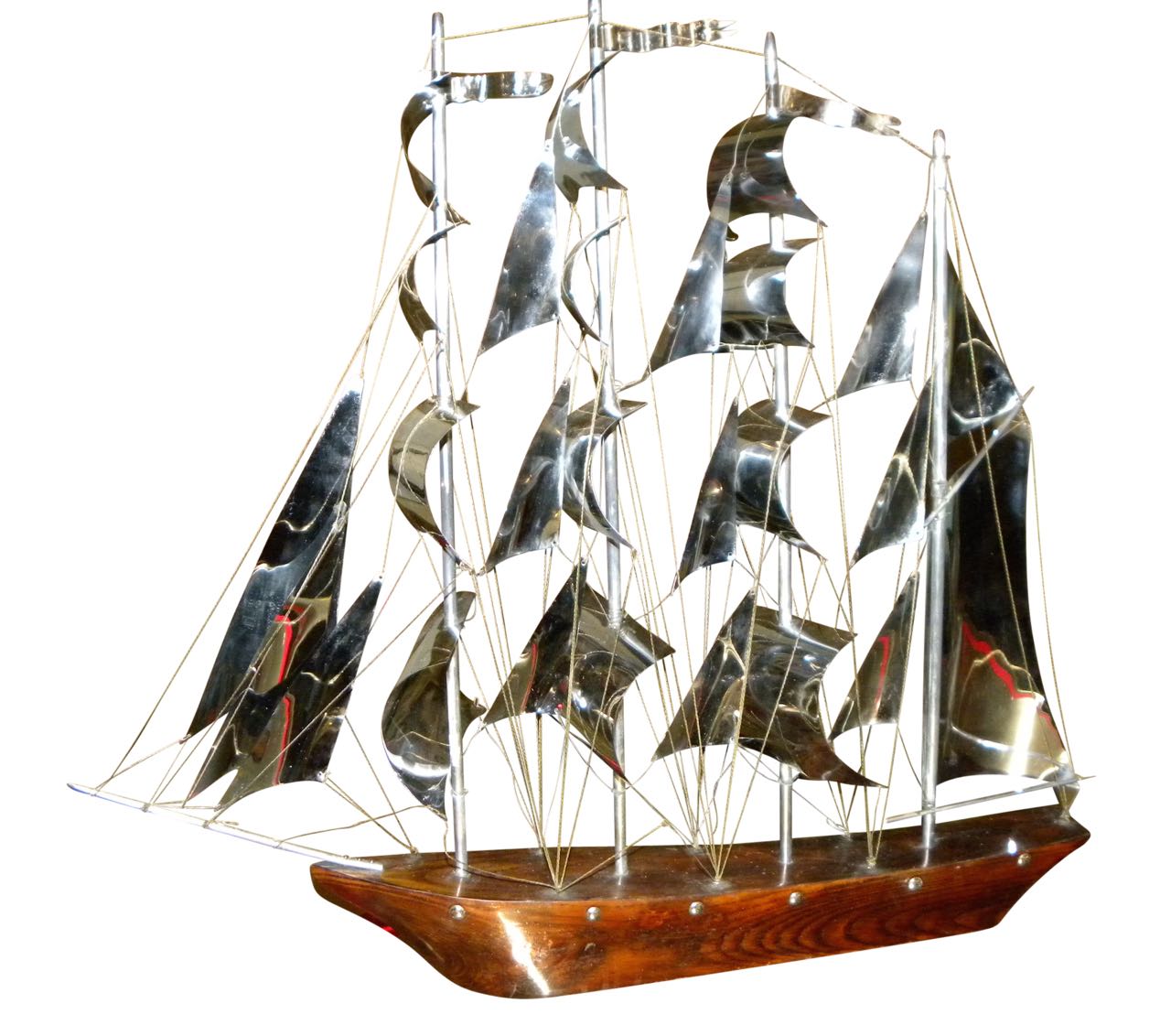 art deco sailboat