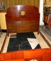 Beautiful Mahogany Bed from the 1920s headbard