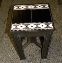 art deco Hand Wrought Iron Table with Tiles Circa 1910