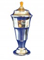 Argentor-Vienna silverplated Art Deco Urn