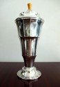 Argentor-Vienna silverplated goblet with lid