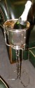 Art Deco Champagne Bucket with Fitted Stand