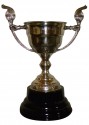 1930's Silver-plate large Trophy Love Cup