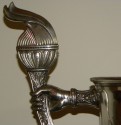 1930's Silver-plate large Trophy Love Cup details