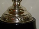 1930's Silver-plate large Trophy Love Cup champagne