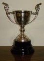 1930's Silver-plate large Trophy Love Cup 