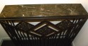 Custom French Style Iron Console Radiator Cover top