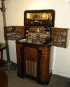 Spectacular Art Deco Philco Radio Bar 1936