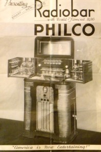 radiobar philco brochure