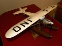 Original French Wood Model Airplane Latecoere