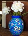 Catteau Ceramic Cloisonne Vase