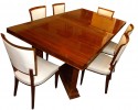 Jules Leleu Dining Room Table & Chairs 1937 Paris Exhibition