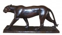 Art Deco Bronze Panther Statue by M.Lebeau