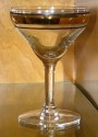 1930s martini shaker and 8 matching glasses