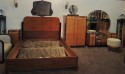 Art Deco Bedroom Suite, Streamline Design, Fit for a Queen (bed)