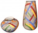 Pair of Art Deco Ceramic Vases by Eva Zeisel