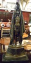 Chiparus Egyptian Art Deco Bronze Statue Large