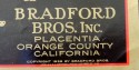 California Dream Orange Crate Label