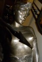 Bronze Sculpture of Woman Warrior on Horseback by Bosquet