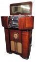 Rare Art Deco  Philco Radio Bar 