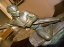Male Warrior Art Deco Sculpture by Cipriani