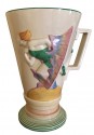 Clarice Cliff Bizarre ware Art Deco Vase Unique