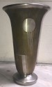 French Art Deco Dinanderie Modernist Vase by George