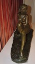 Art Deco Woman- Sculpture by Bouraine