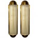 Art Deco Large Theater Sconces from Belgium in the style of Petitot