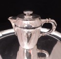 French Art Deco Silver Tea and Coffee Set