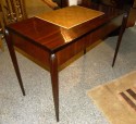 Petite Art Deco desk Ruhlmann style rosewood, shagreen inlay