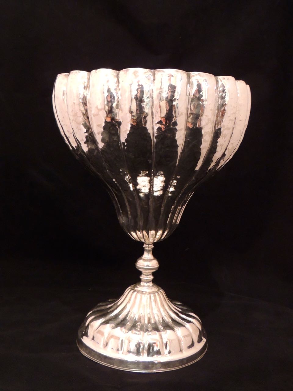 Art Deco Grand Silver Chalice in Style of Hoffman | Tableware | Art ...