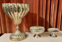 Art Deco Grand Silver Chalice in Style of Hoffman