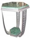 Art Deco Ironwork Marble Topped Table