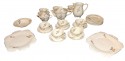 Art Deco English Tea Set for Eight by Alfred Meakin