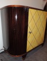 Art Deco Macassar and Pergamino Buffet Cabinet