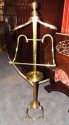 Brass Valet Clothing Stand