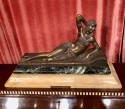  Demetre Chiparus Cleopatra, Circa 192 Art Deco. Bronze with marble base