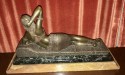  Demetre Chiparus Cleopatra, Circa 192 Art Deco. Bronze with marble base