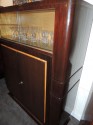 French Art Deco Display Cabinet in Macassar by Leleu
